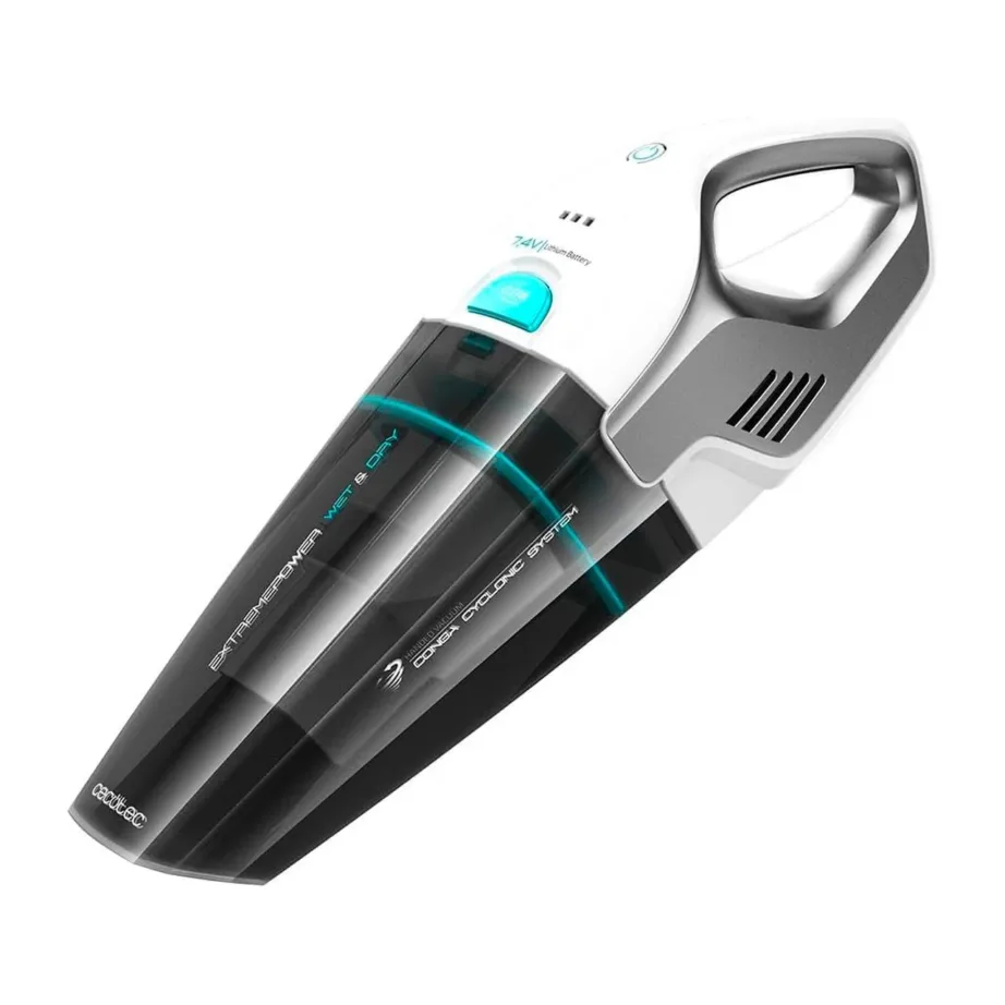 Cecotec Conga Immortal ExtremeSuction 7.4 V Hand valge juhtmevaba käsitolmuimeja, 0,5 L, märg imemine – 2