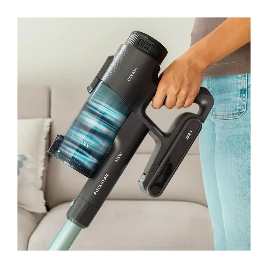 Cecotec Conga Rockstar 1500 Ray Pure juhtmevaba varstolmuimeja 215 W must/hall 0,5 L – 4