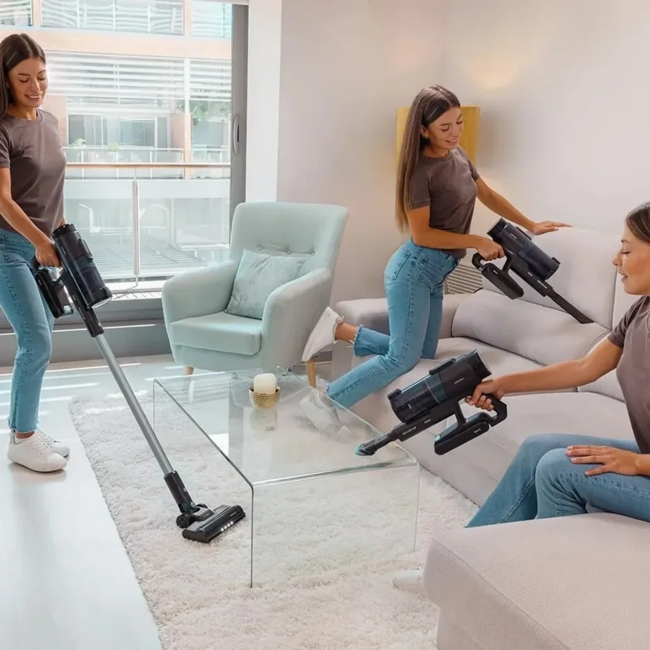 Cecotec Conga Rockstar 1500 Ray Pure juhtmevaba varstolmuimeja 215 W must/hall 0,5 L – 5