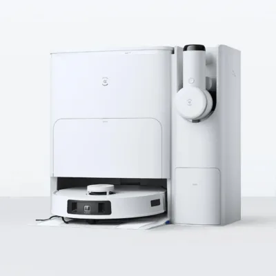 Ecovacs DEEBOT T30S COMBO valge robottolmuimeja märg ja kuiv dokiga