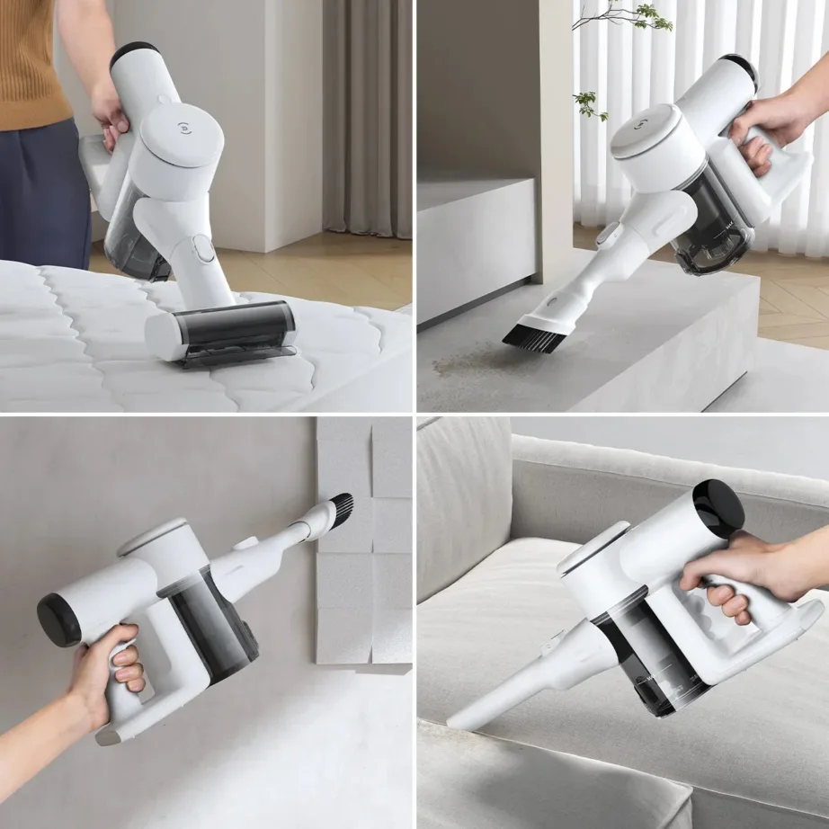 Ecovacs DEEBOT T30S COMBO valge nutikas märg- ja kuivtolmuimeja dokiga, 3 L tolmupaak, 4 L veepaak, 11000 Pa, Li-ion 5200 mAh – 8