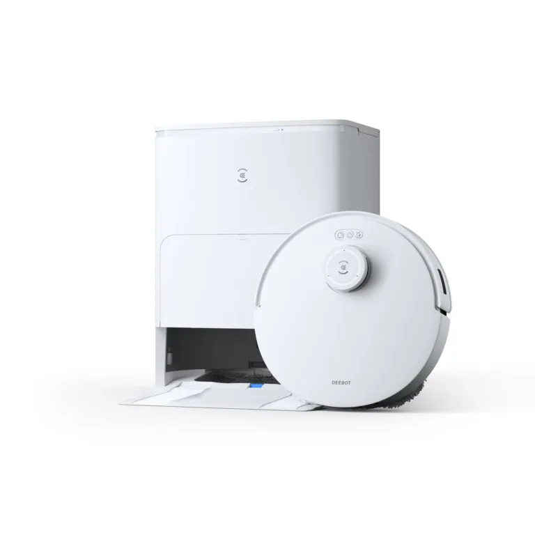 Ecovacs DEEBOT T30S valge märg-kuiv robottolmuimeja ja jaam