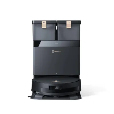 Ecovacs DEEBOT T50 MAX PRO OMNI must robottolmuimeja ja dokk