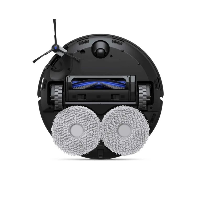 Ecovacs DEEBOT T50 MAX PRO OMNI must ümmargune robottolmuimeja ülalt