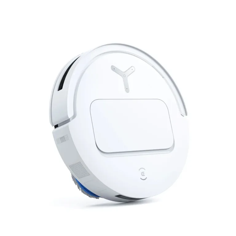 valge Ecovacs DEEBOT T50 PRO OMNI robot tolmuimeja ülaltvaade