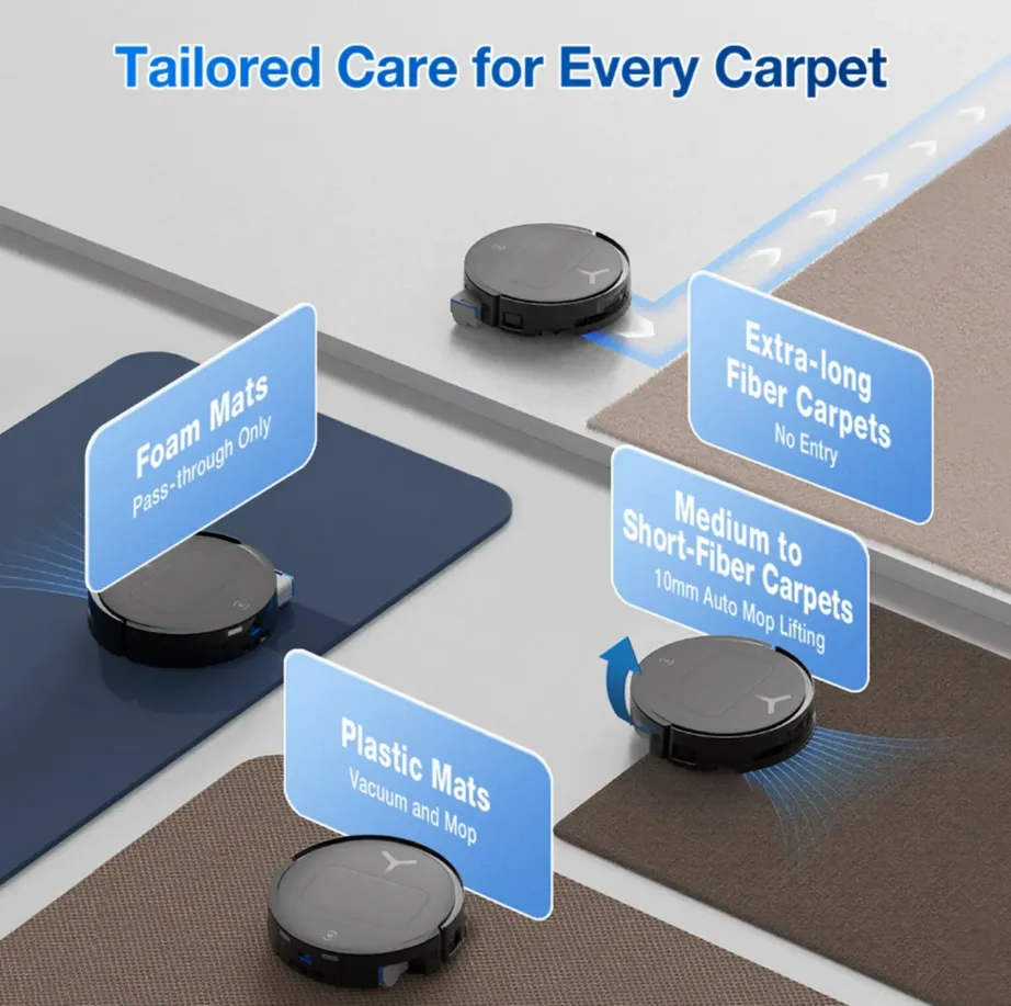 Ecovacs DEEBOT T80 OMNI must märg- ja kuivrobottolmuimeja, 18 000 Pa, 0,22 L, Li-ion 6400 mAh – 10