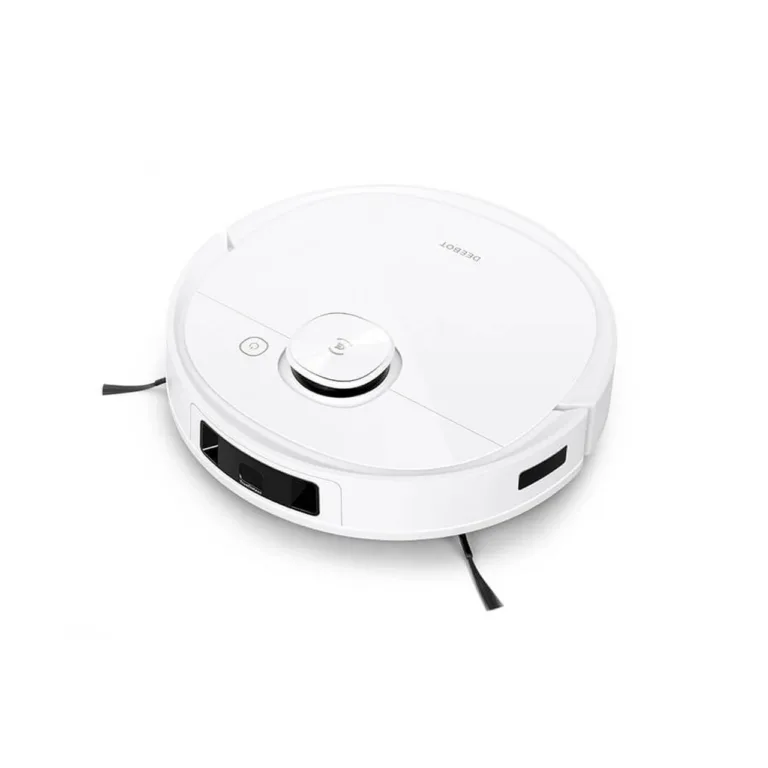 Ecovacs DEEBOT T9 CH1918 valge robottolmuimeja profiilvaates