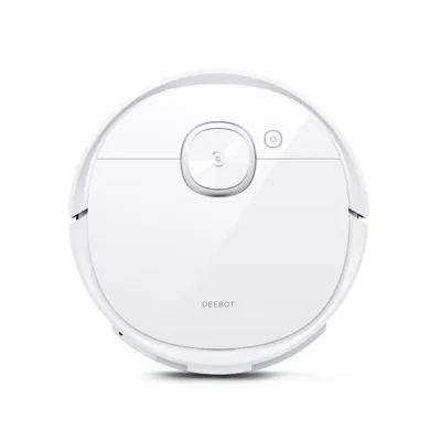 valge robottolmuimeja mopiga Ecovacs DEEBOT T9+ pealtvaade