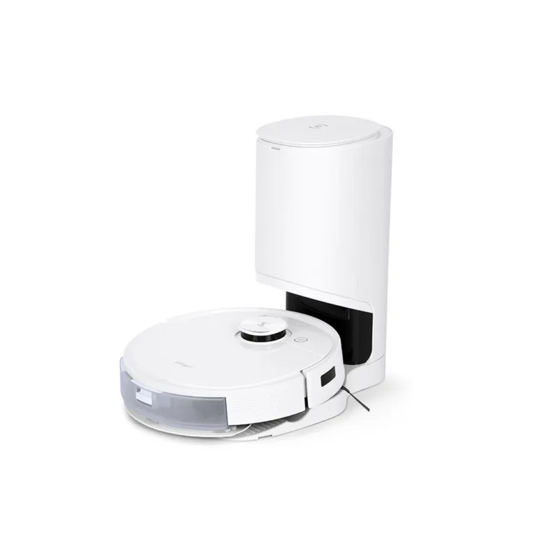 Ecovacs DEEBOT T9+ külg, esiletõstetud veepaak