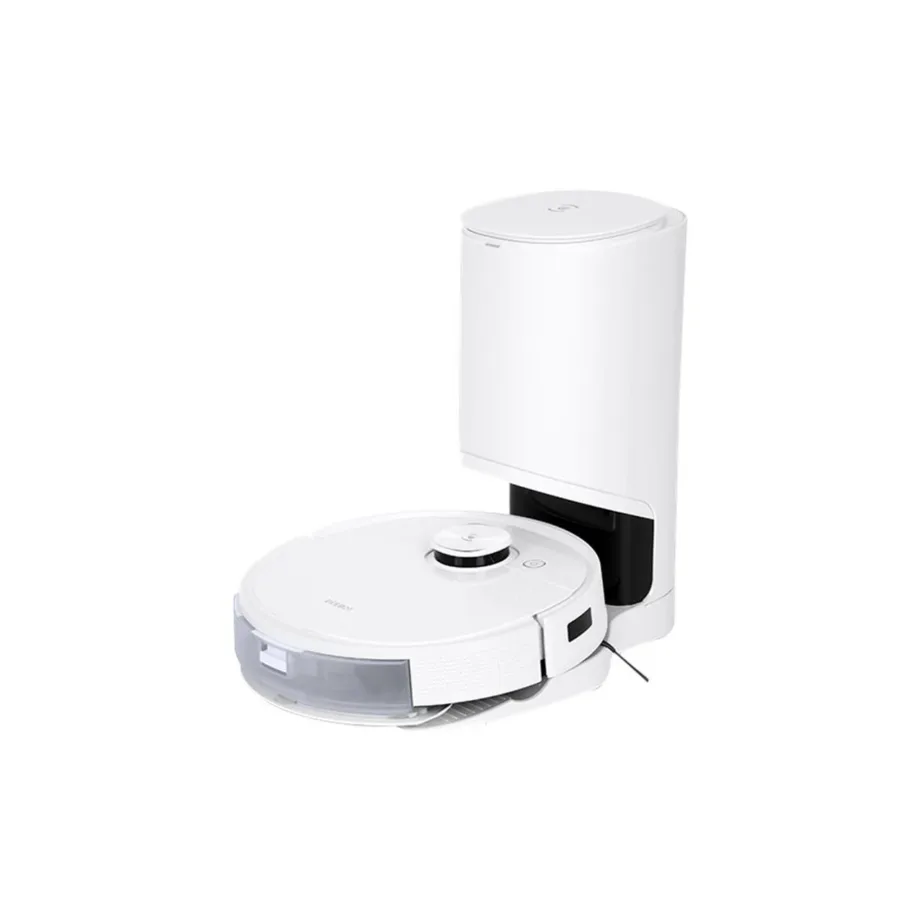 Ecovacs DEEBOT T9+ valge robottolmuimeja mopiga, automaatse tühjendusjaama ja 0,42 L tolmukonteineriga – 14
