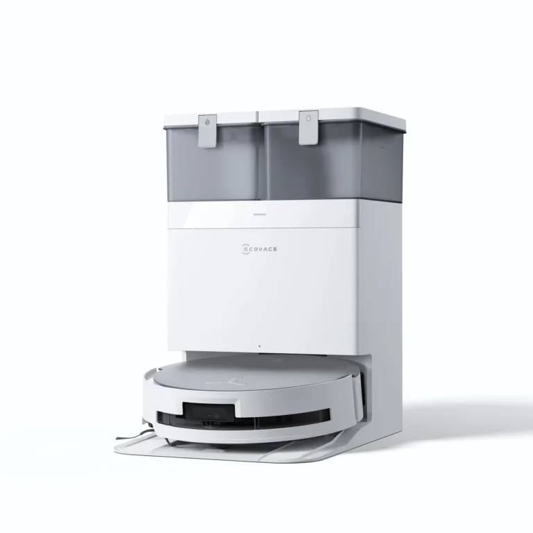 Ecovacs DEEBOT X8 OMNI ületab vaipa