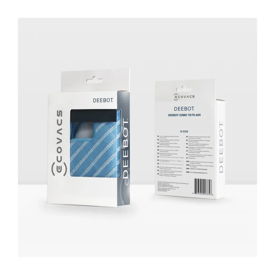 Ecovacs korduvkasutatav mopilapp 3 tk N8/T8 seeria puhastuslapid – 4