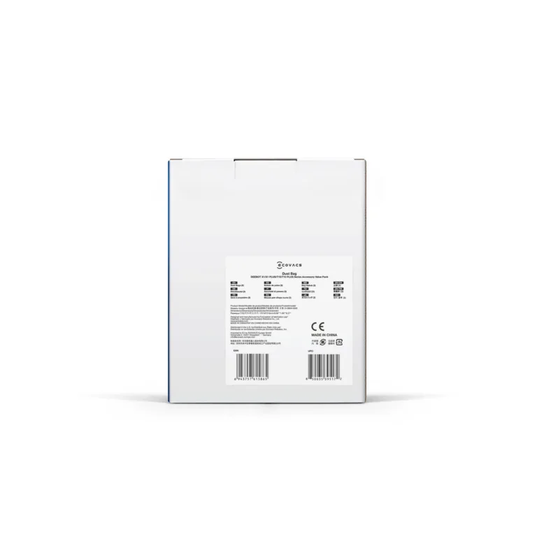 Ecovacs deebot t10 hoolduskomplekt pakendi tagakülg