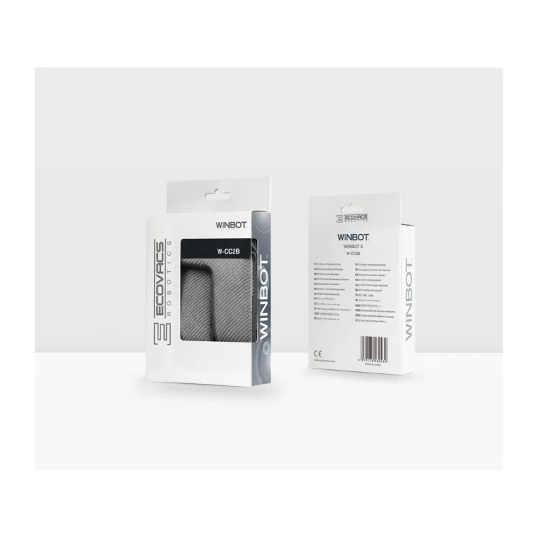 winbot x puhastuspadjad hall Ecovacs W-CC2B pakendis