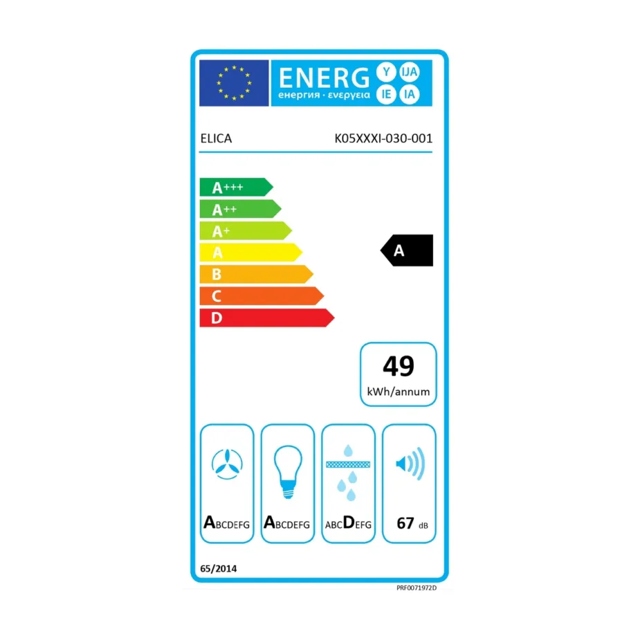 Elica JUNO WH/F/50 valge seinale paigaldatav õhupuhasti LED-valgustusega, 50 cm - 4