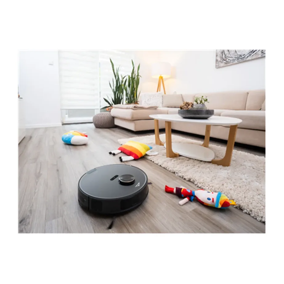 ETA Aurum ETA524190000 hall robottolmuimeja märg- ja kuivpuhastusega, HEPA-filter, laserid, 240 min tööaega – 7