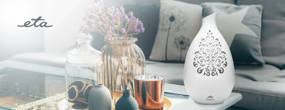 ETA Essenco ETA163490000 valge ultrasoniline aroomidiifuser 200 ml kuni 20 m² ruumidele – 3