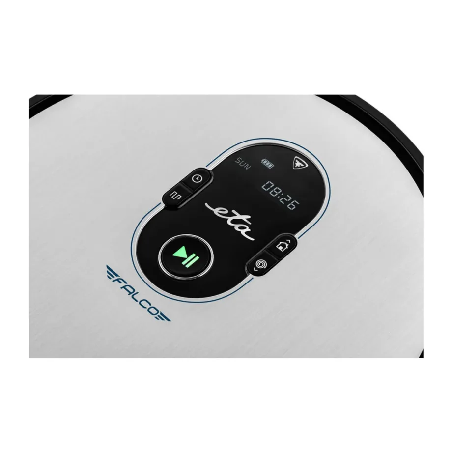 ETA Falco Smart ETA251590000 hõbe/must robottolmuimeja märg- ja kuivpuhastusega 32,5 cm – 17