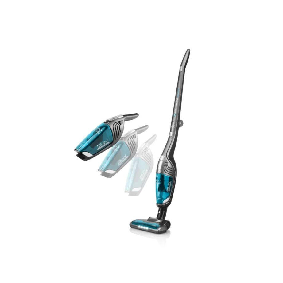 ETA Moneto II Aqua Plus 27 cm juhtmevaba 2in1 varstolmuimeja märg- ja kuivpuhastusega hall/sinine – 2