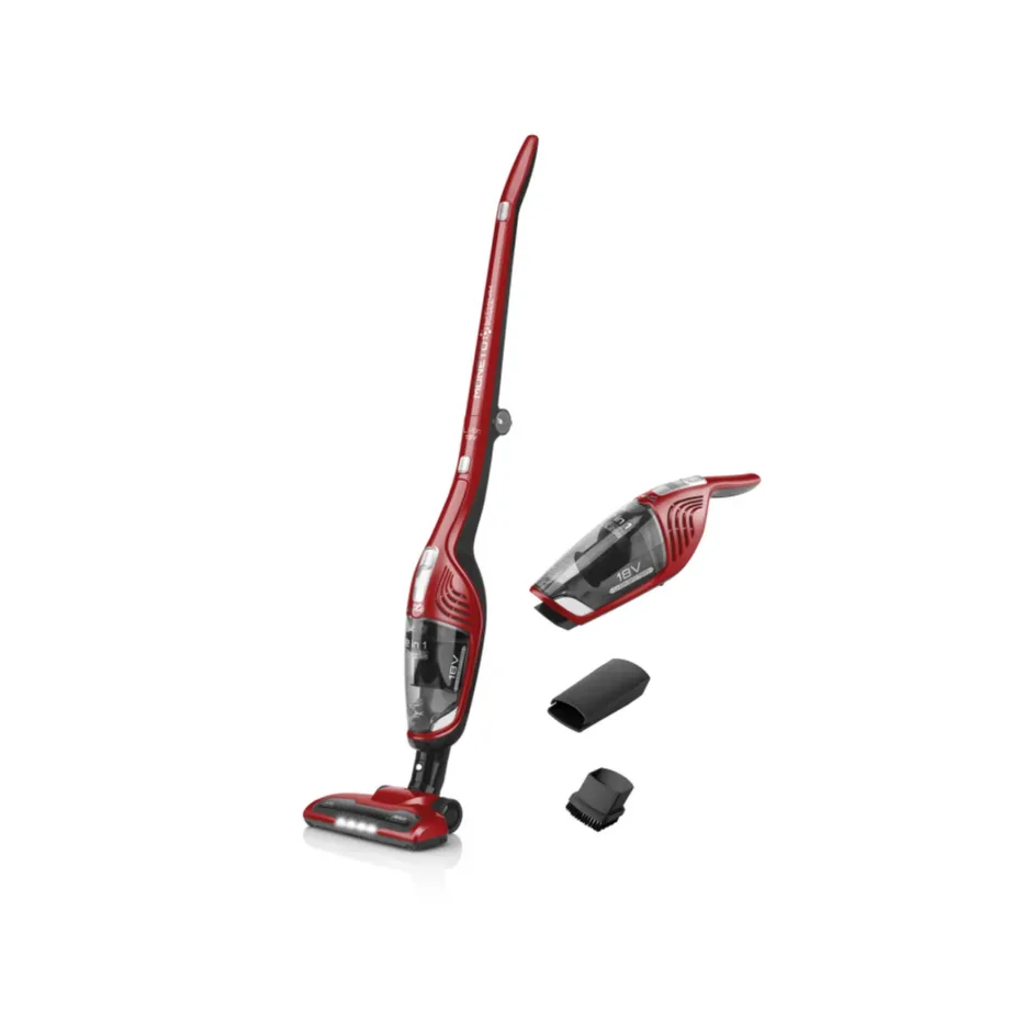 ETA Moneto II ETA445390000 juhtmevaba varstolmuimeja 2in1 punane/must HEPA filter 18 V – 2