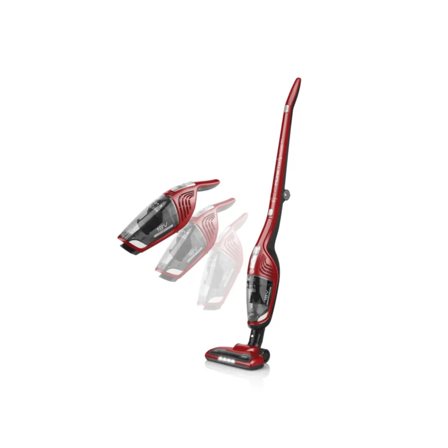 ETA Moneto II ETA445390000 juhtmevaba varstolmuimeja 2in1 punane/must HEPA filter 18 V – 5