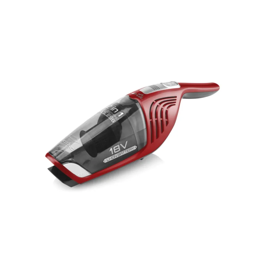 ETA Moneto II ETA445390000 juhtmevaba varstolmuimeja 2in1 punane/must HEPA filter 18 V – 7