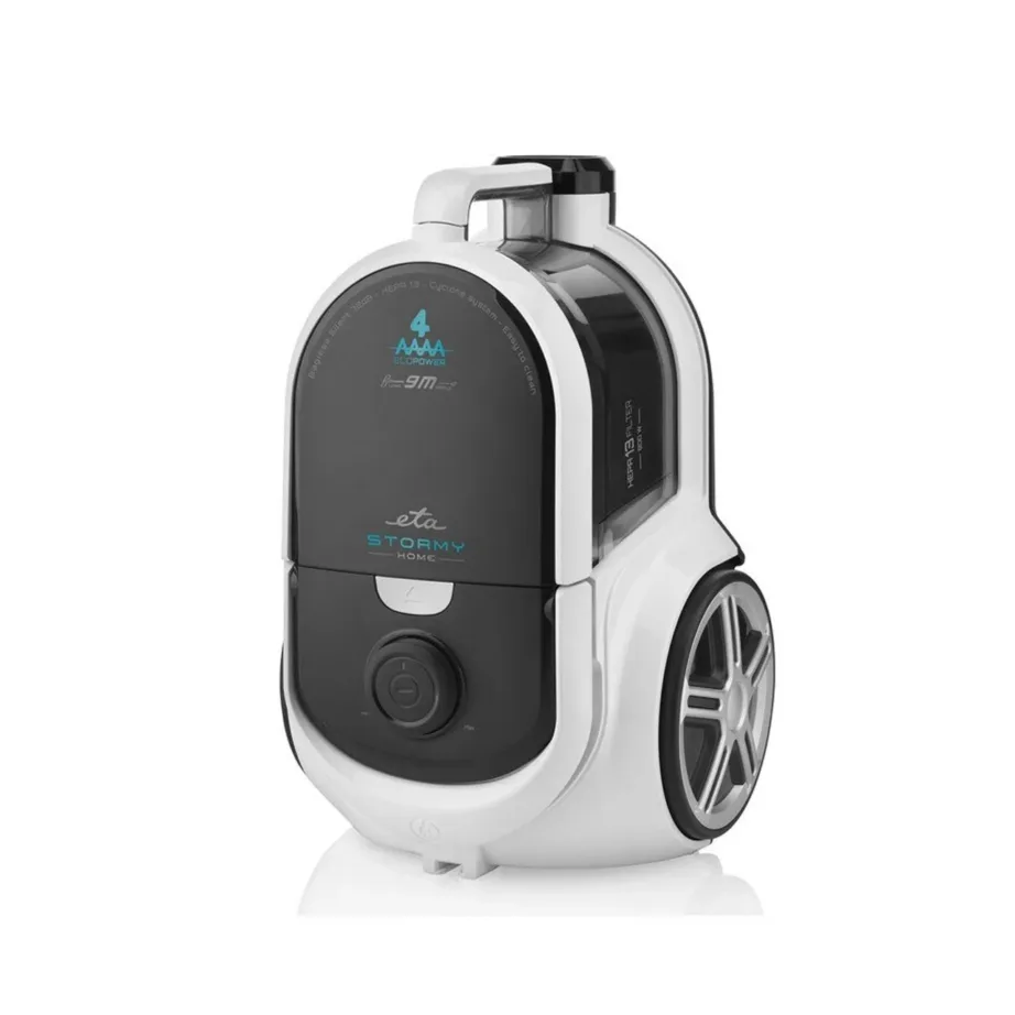 ETA Stormy Home ETA051790000 valge/must tolmukonteineriga tolmuimeja HEPA 2,2 l 800 W – 6