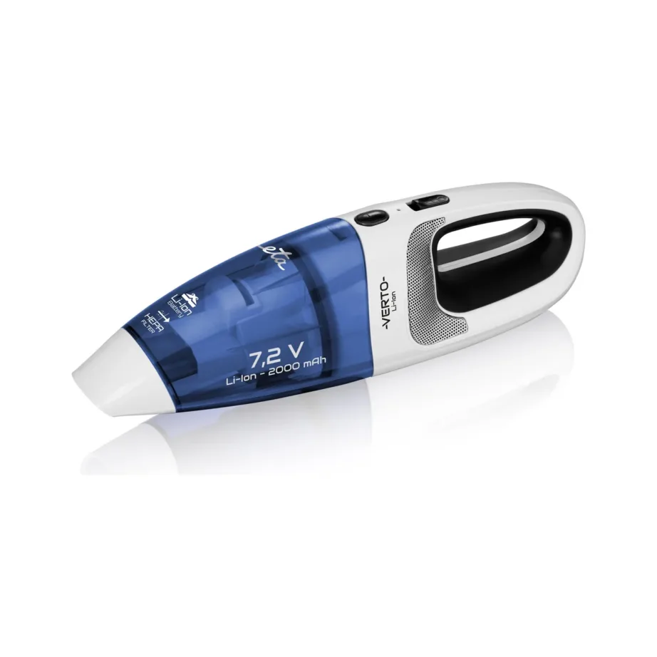 ETA Verto ETA144290000 valge/sinine juhtmevaba käsitolmuimeja märg- ja kuivpindadele 7,2 V – 7