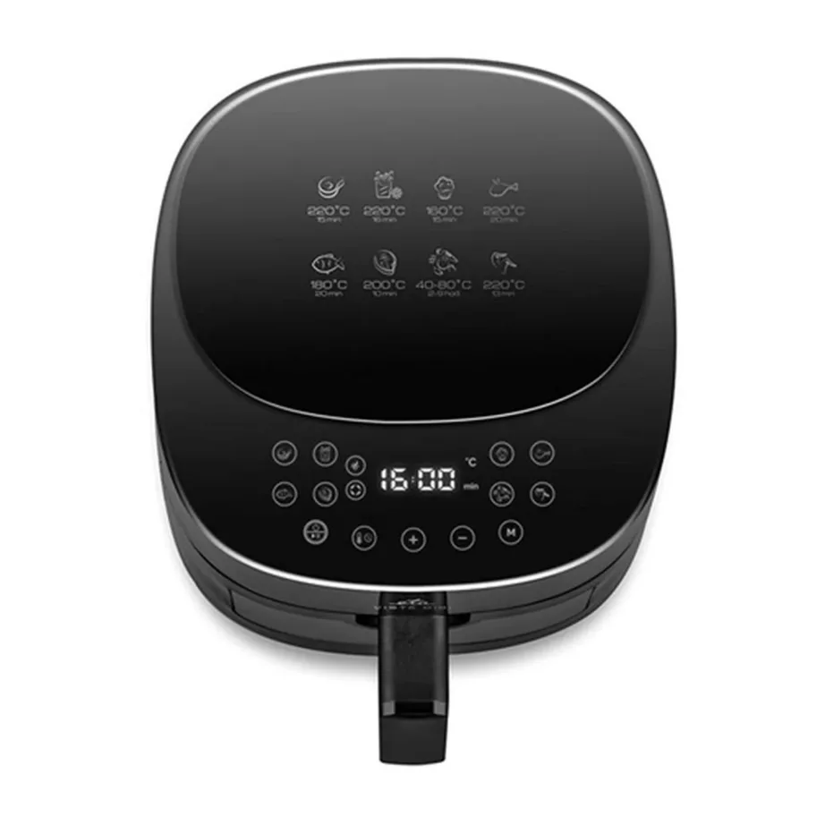 ETA Vista Digi ETA116890000 4,3 l must kuumaõhufritüür vaateaknaga, 1300 W – 2