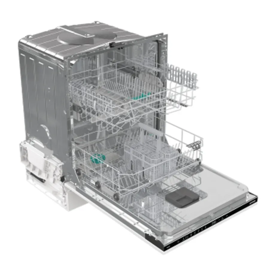 Gorenje 59,8 cm must integreeritav nõudepesumasin 13 nõudekomplektile, 6 programmi, E klass - 6