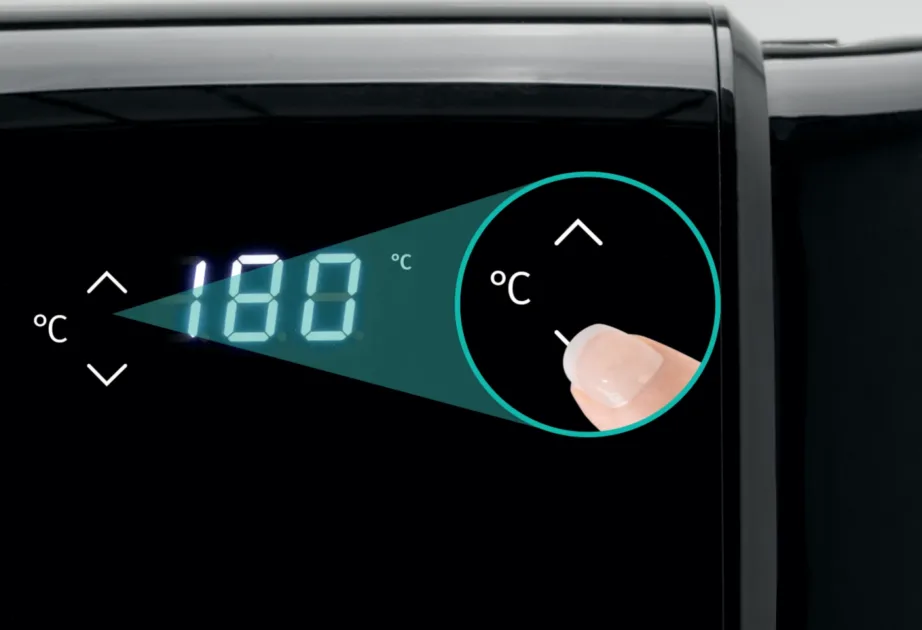 Gorenje AF1700DB 5L must/roostevaba kuumaõhufritüür, 1700 W, 8 programmi – 2