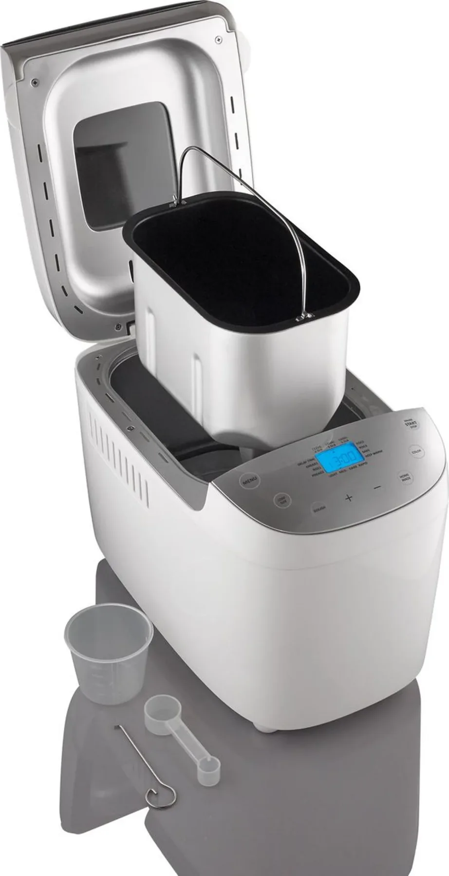 Gorenje BM1600WG valge/hõbedane leivaküpsetaja 1600 g LCD 16 programmi – 3