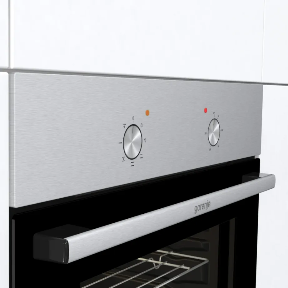 Gorenje BO6615E01X 60 L roostevaba elektriline sisseehitatav ahi EnamelClean - 8