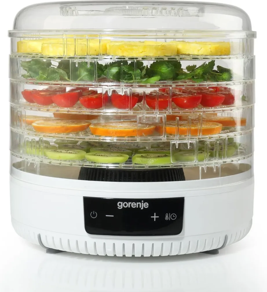 Gorenje FDK500GCW valge 5 alusega elektrooniline toidukuivati, 380 W – 3
