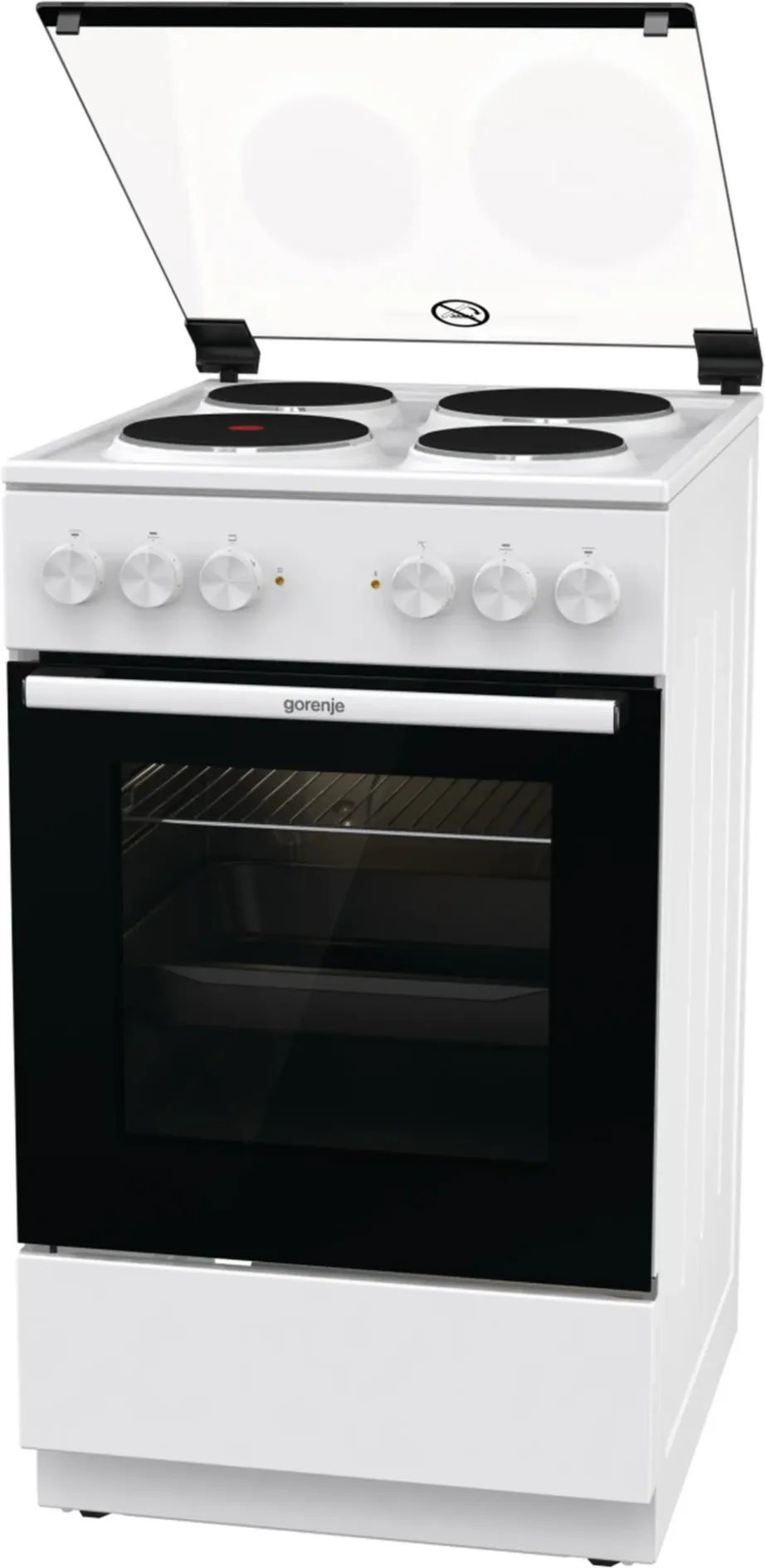 Gorenje GE5A21WH 50 cm valge elektripliit 68 l ahju ja grillfunktsiooniga – 10