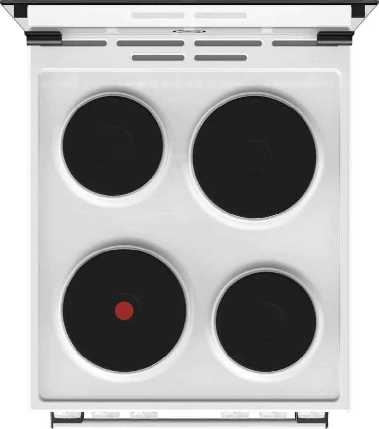 Gorenje GE5A21WH vaade ülevalt keedualadele