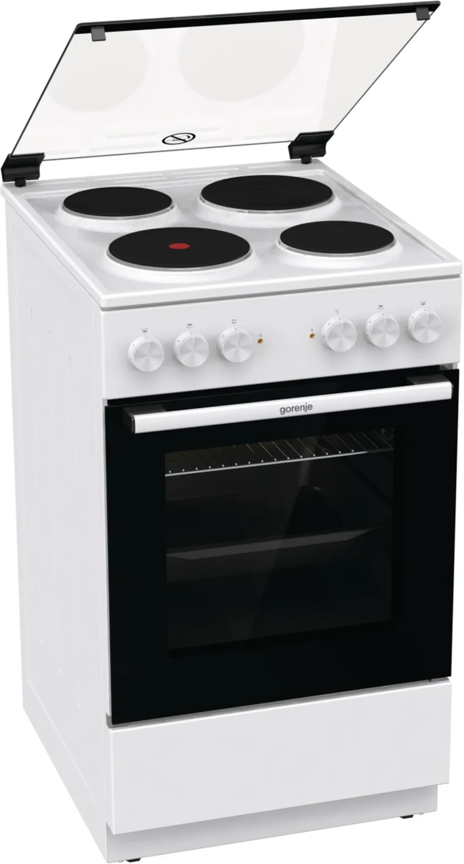 Gorenje GE5A21WH 50 cm valge elektripliit 68 l ahju ja grillfunktsiooniga – 7