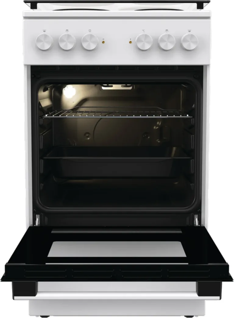 Gorenje GE5A21WH valge elektripliit 50 cm diagonaalvaates
