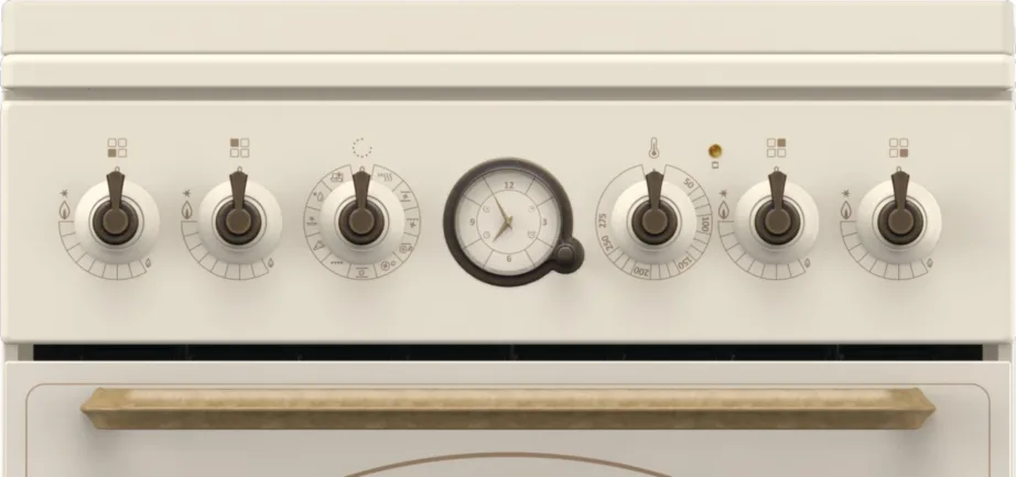 Gorenje GKS5B70CLI 50 cm beež gaasipliit elektriahjuga 70 l AirFry, Pizza – 12