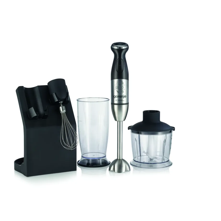 Gorenje HBC807QB must käsimikser 800 W, muudetav kiirus, vispel, hakkija, mõõdutops – 2