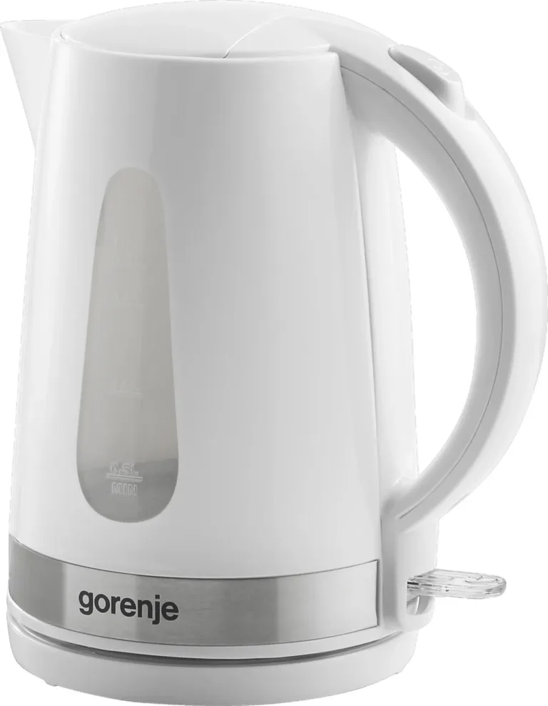 valge elektriline veekeetja 1.7 l Gorenje K17WE korpus