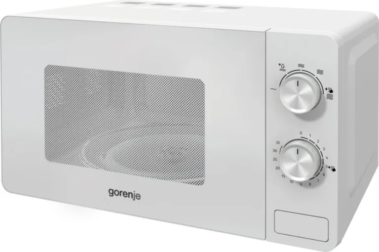 valge Gorenje mikrolaineahi 20l kaldvaates