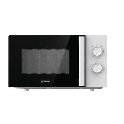 valge grilliga mikrolaineahi Gorenje MO20E1WH eestvaates