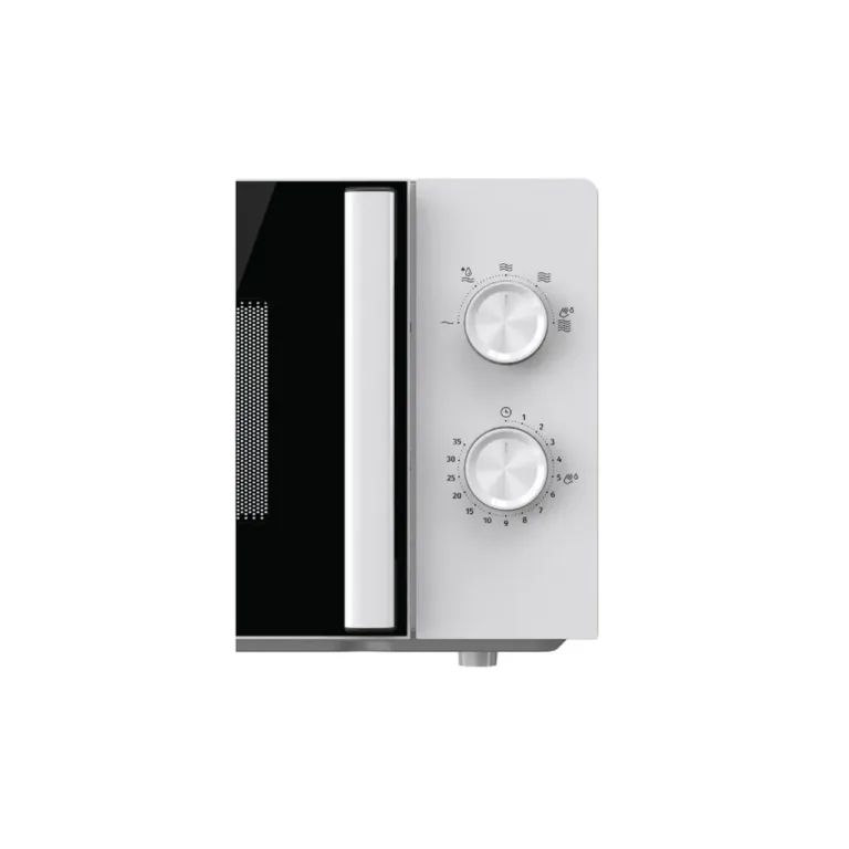 Gorenje MO20E1WH mikrolaineahi avatud ukse ja sisuga