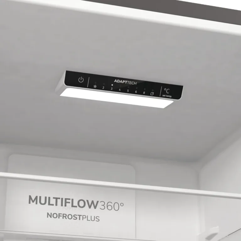 Hall kombikülmik no frost Gorenje NRK6202ES4 eestvaates