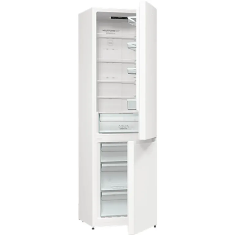 Valge Gorenje külmkapp modernses köögis