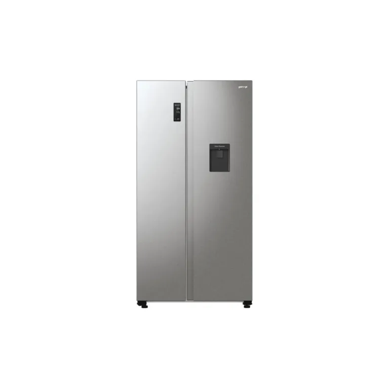 Gorenje külmiku avatud tühjad riiulid ja sahtlid