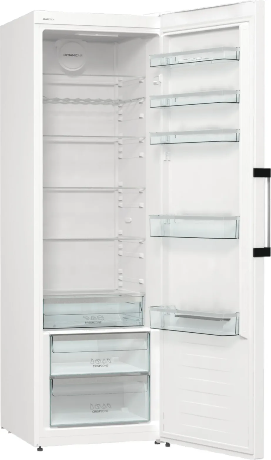 Gorenje R619EAW6 185 cm valge eraldiseisev külmik 398 l LED-ekraaniga – 2