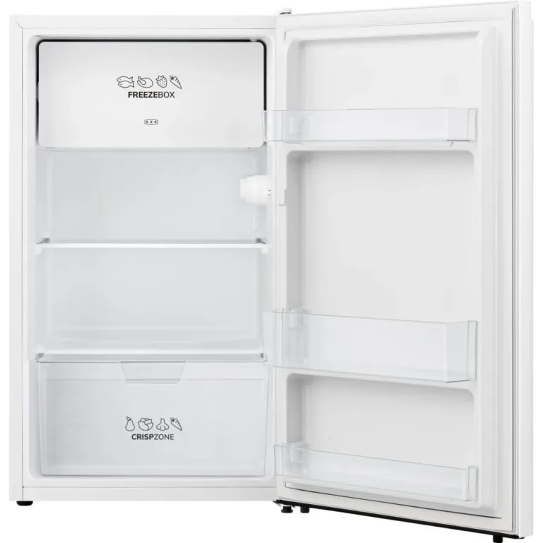 valge väike Gorenje külmik RB39EPW4 parempoolne külgvaade