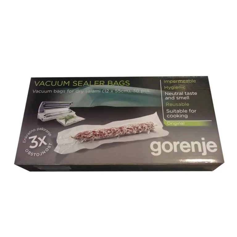 Gorenje läbipaistev vaakumkott toidule, karp ja sisu